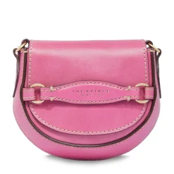 Borsa Donna Mini a Tracolla THE BRIDGE linea Bettina in Pelle Rosa Lipstick