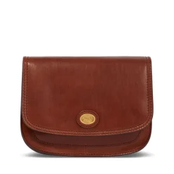 Borsa Donna Piccola a Tracolla The Bridge in Pelle Marrone linea Story