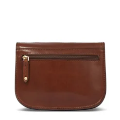 Borsa Donna Piccola a Tracolla The Bridge in Pelle Marrone linea Story