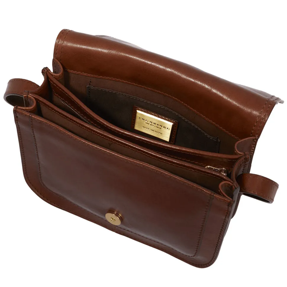 Borsa Donna Piccola a Tracolla The Bridge in Pelle Marrone linea Story