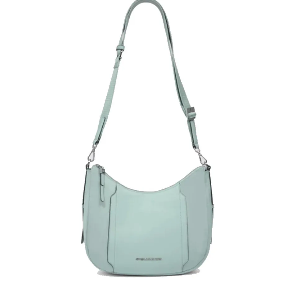Borsa Donna PIQUADRO linea Circle in Tessuto Riciclato e Pelle Verde - BD6657W92T