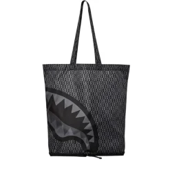 Borsa Donna Shopper a Spalla Ripieghevole SPRAYGROUND Stampa Split Infinity Check