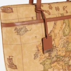 Borsa Donna Shopper con Tasca 1A Classe Alviero Martini linea Geo Classic E018