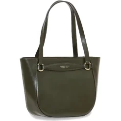 Borsa Donna Shopper THE BRIDGE linea Bettina in Pelle Verde Tirolo