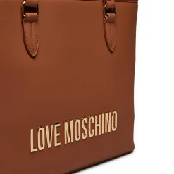 Borsa Donna Shopping LOVE MOSCHINO linea Bold Bag color Noce