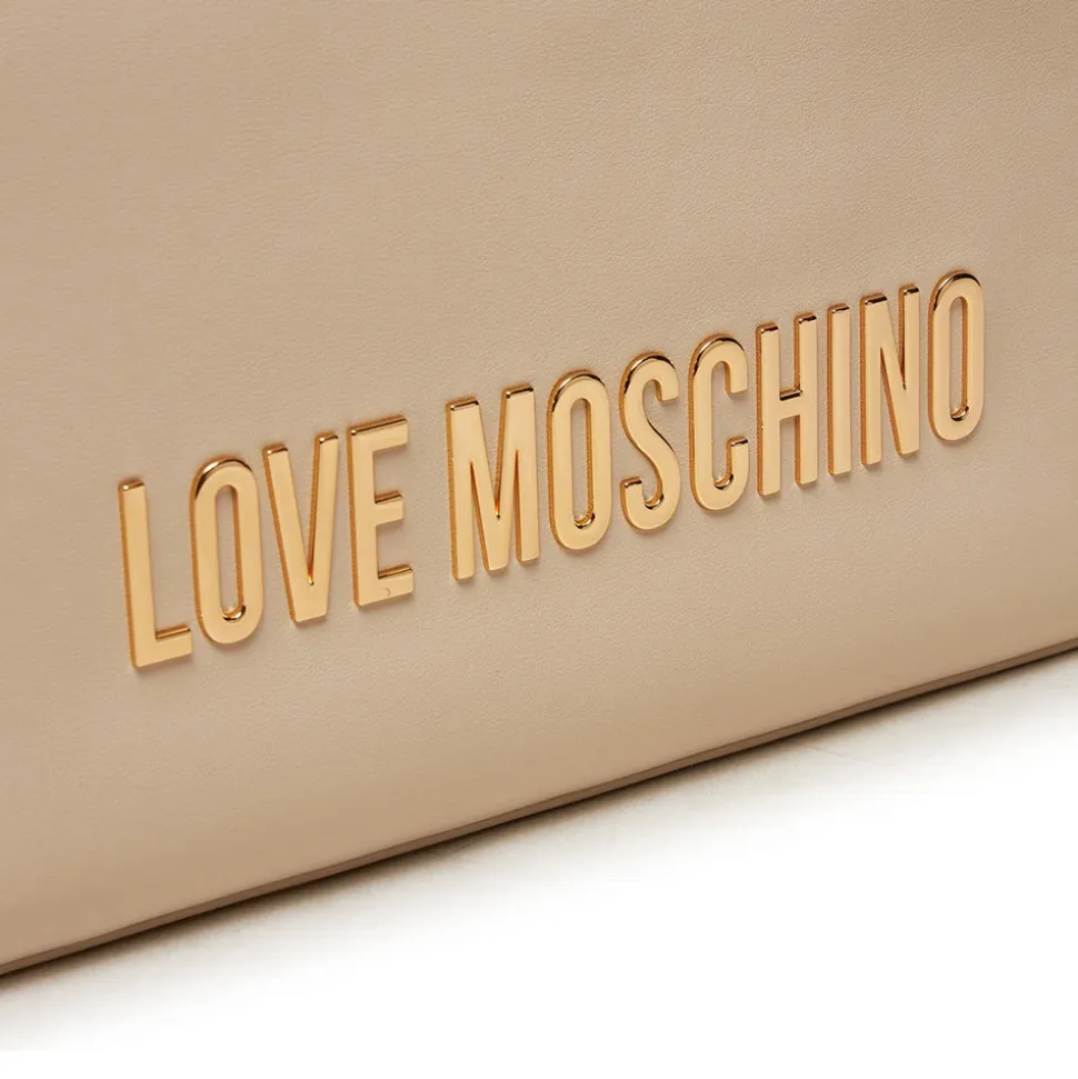 Borsa Donna Shopping LOVE MOSCHINO linea Bold Bag Avorio