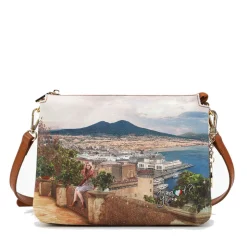 Borsa Donna Y NOT a Tracolla Tre Scomparti YES-399 Lemon Tree