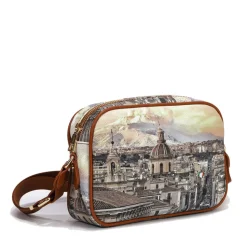 Borsa Donna Y NOT a Tracolla YES-310 Stampa Etnea