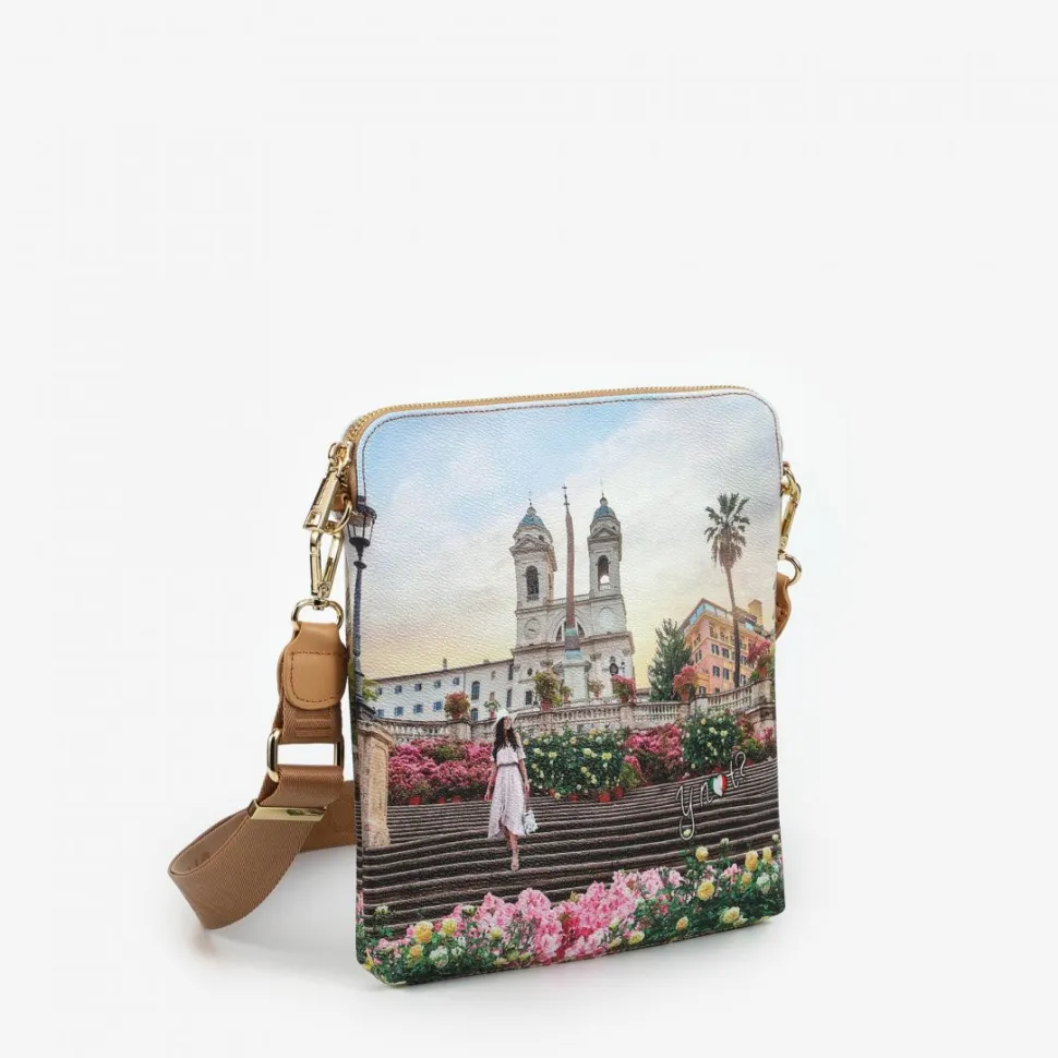 Borsa Donna Y NOT Bandoliera a Tracolla YES-314 Floral
