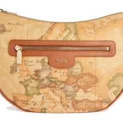 Borsa Mezzaluna a Tracolla Grande 1A Classe Alviero Martini linea Geo Classic E060