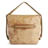 Borsa Sottospalla Doppia Portabilità 1A Classe Alviero Martini linea Social Fusion Geo Classic e Cuoio LC01