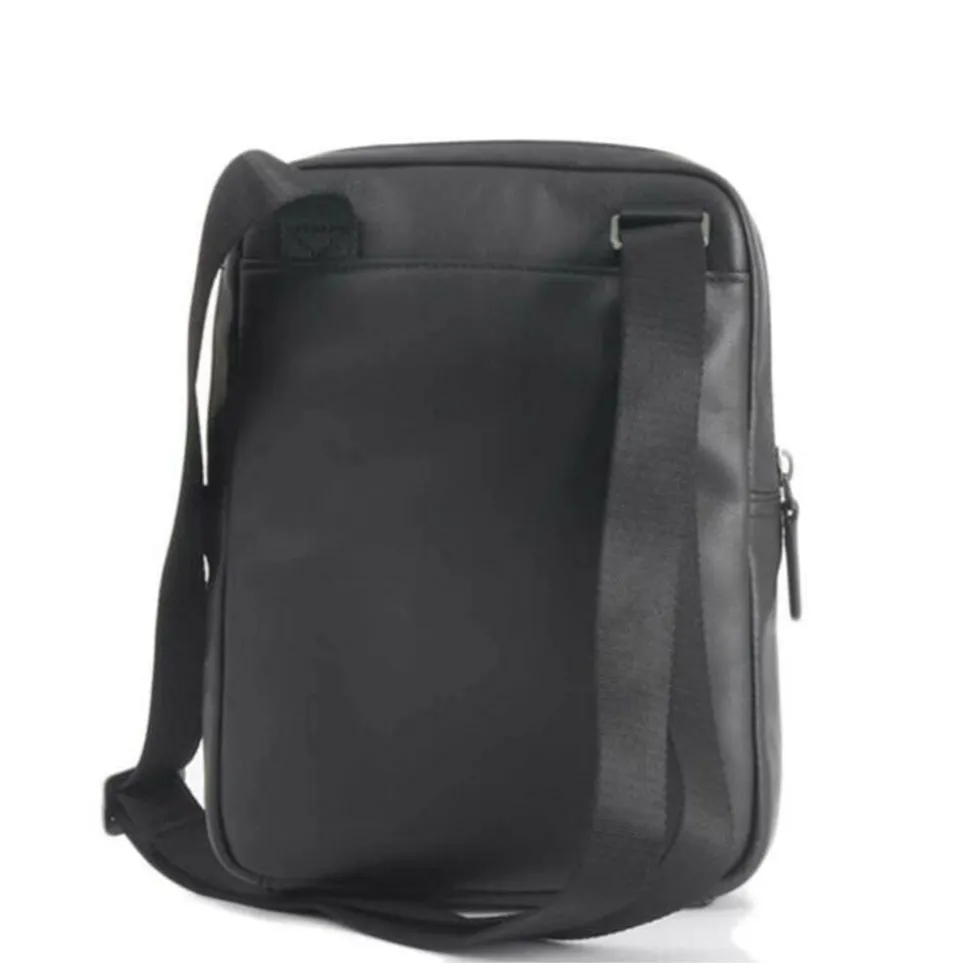Borsello Organizzato Piquadro in Pelle Nera Porta iPad®10,5"/iPad 9,7" - CA1816UB00 Linea Urban