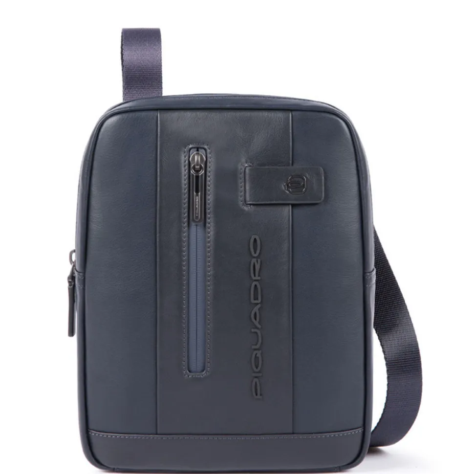 Borsello Organizzato Piquadro in Pelle Blu Porta iPad®10,5"/iPad 9,7" - CA1816UB00 Linea Urban