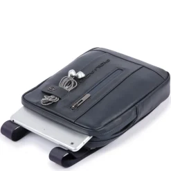 Borsello Piquadro a Tracolla in Pelle Blu con Porta iPad®mini - CA3084UB00 Linea Urban