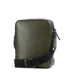 Borsello Small THE BRIDGE linea Giacomo in Pelle Verde Timo