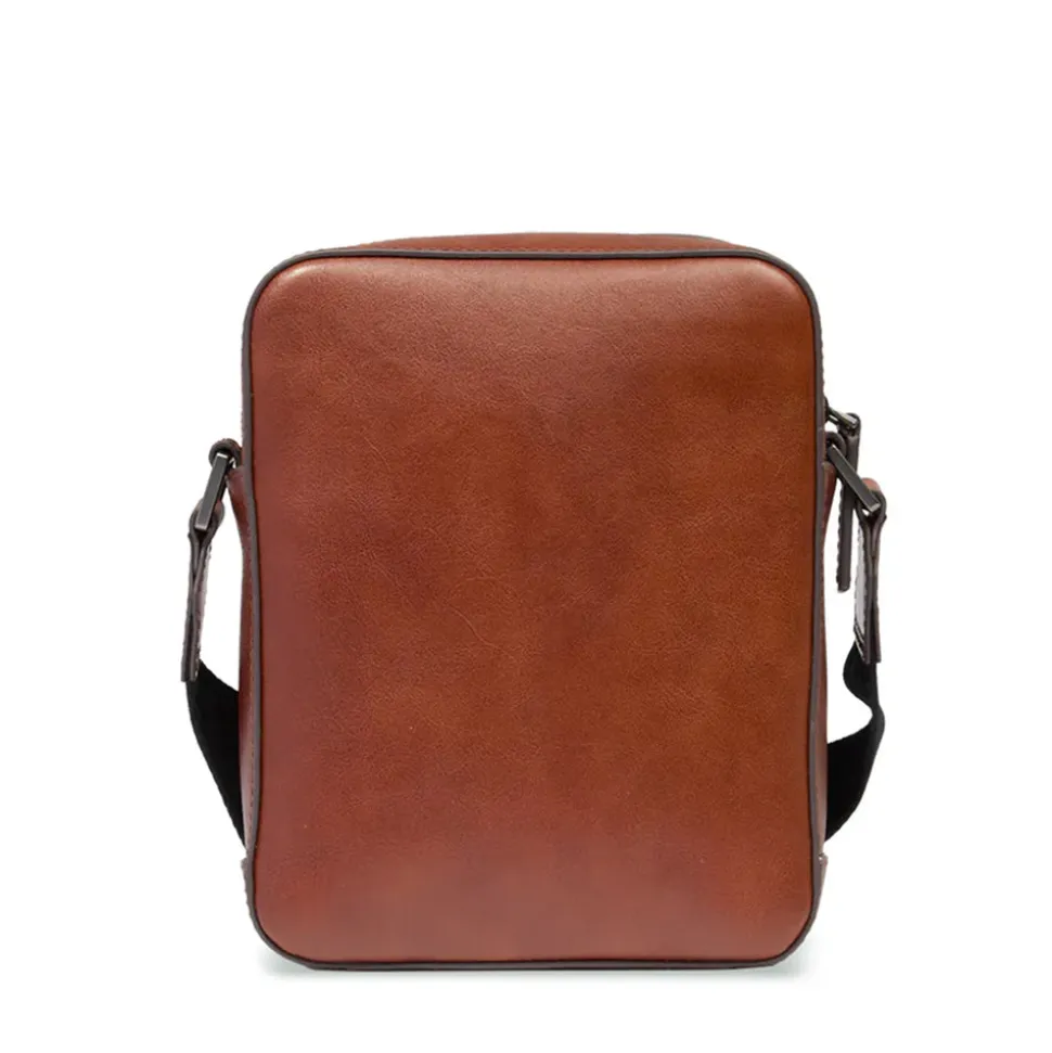 Borsello Small THE BRIDGE linea Giacomo in Pelle Marrone
