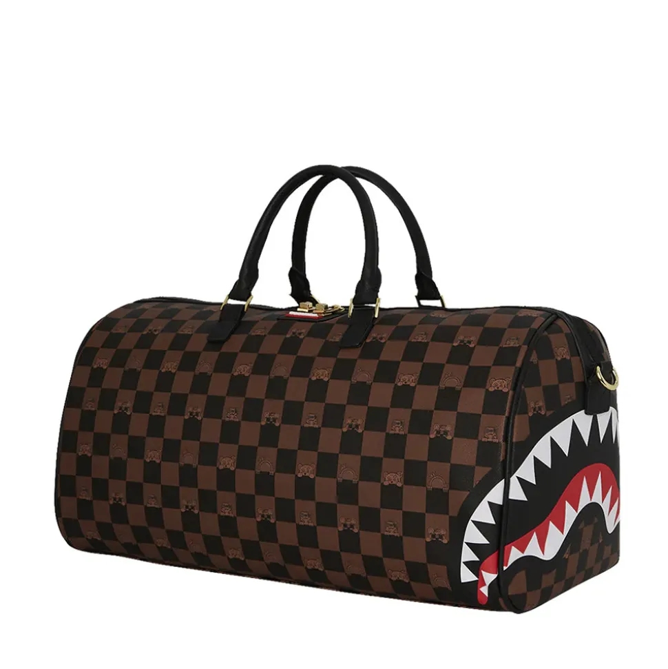 Borsone SPRAYGROUND stampa Peeking Character Check