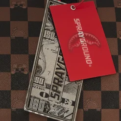 Borsone SPRAYGROUND stampa Peeking Character Check