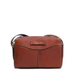 Camera Case THE BRIDGE linea Gloria in Pelle Marrone