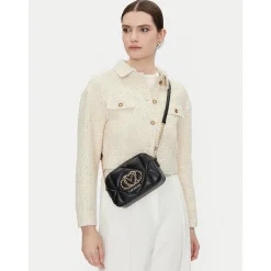 Camera Case Trapuntata LOVE MOSCHINO linea Embossed Nero