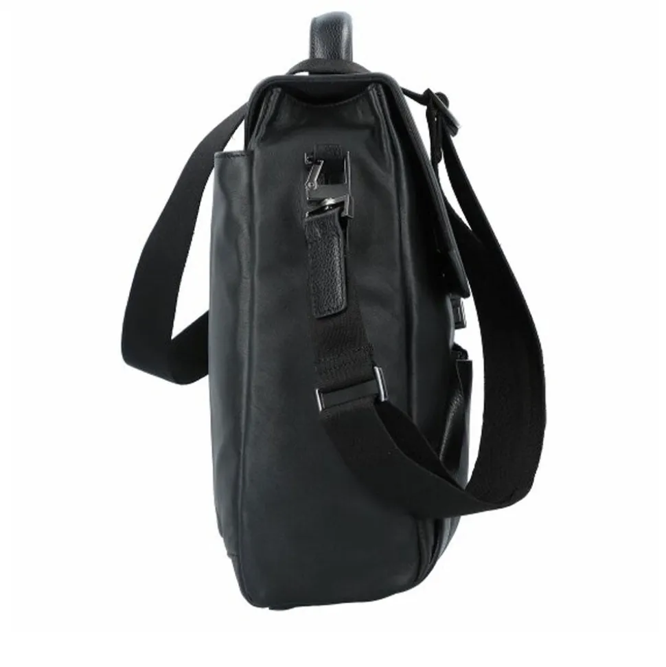 Cartella Porta PC 14" e Tablet PIQUADRO in Pelle Nera Linea Pan - CA4254S94
