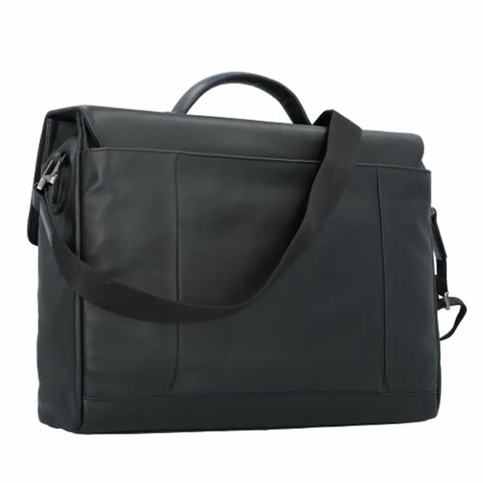 Cartella Porta PC 14" e Tablet PIQUADRO in Pelle Nera Linea Pan - CA4254S94