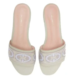 Ciabatta Donna COCCINELLE colore Celadon Green Multicolor