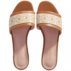 Ciabatta Donna COCCINELLE Colore Cuir - Natural Ecru