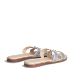 Ciabatta Flat LIU JO Sally 716 Metallizzate colore Gold e Silver