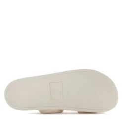 Ciabatte Donna ARMANI EXCHANGE con Doppia Fascia Imbottita Colore Off White