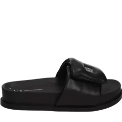 Ciabatte Donna ARMANI EXCHANGE con Fascia Imbottita Colore Black