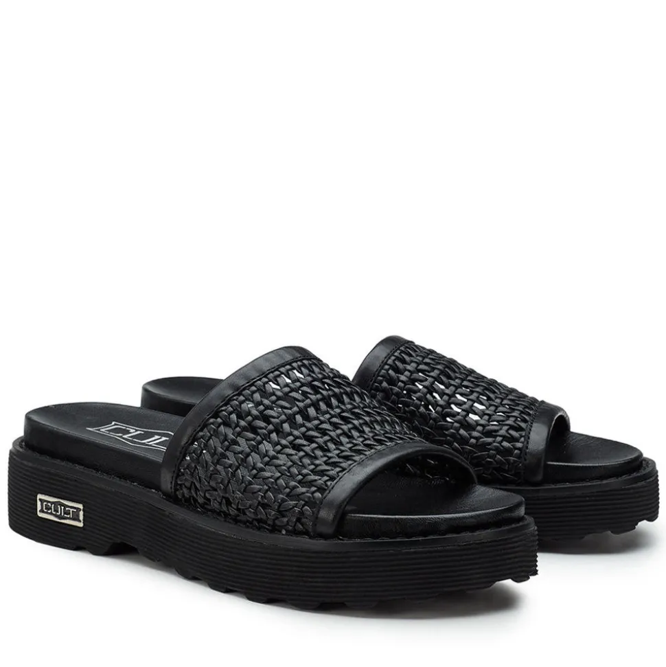 Ciabatte Donna CULT Ziggy 4288 in Pelle Nera
