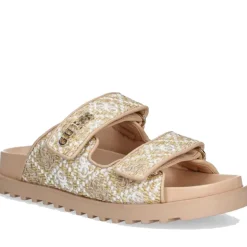 Ciabatte Donna GUESS Linea Fadelizz Colore Cream con Doppia Fascia