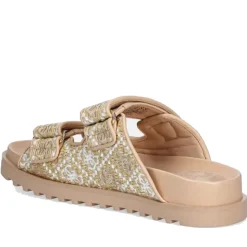Ciabatte Donna GUESS Linea Fadelizz Colore Cream con Doppia Fascia