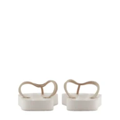 Ciabatte Donna Infradito ARMANI EXCHANGE Colore Off White - Wood Grain