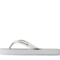Ciabatte Donna Infradito ARMANI EXCHANGE Colore Optical White - Black