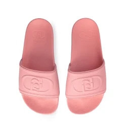 Ciabatte Donna LIU JO Kos 19 in Gomma color Corallo