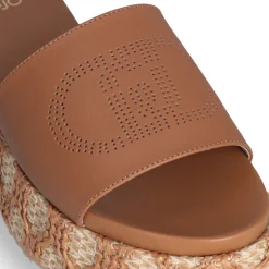Ciabatte Platform LIU JO Frida 37 color Cuoio