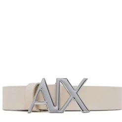 Cintura Donna in Pelle ARMANI EXCHANGE Colore Valley con Fibbia Logata