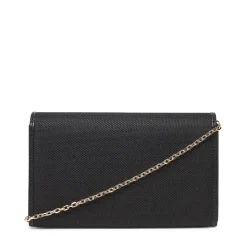 Clutch con Tracolla LOVE MOSCHINO in Canvas Nera