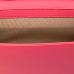 Clutch con Tracolla LOVE MOSCHINO Fuxia con Logo Lettering Sfumato