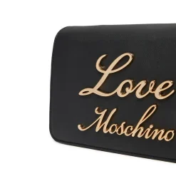 Clutch Donna a Tracolla LOVE MOSCHINO linea Lovely Chain colore Nero