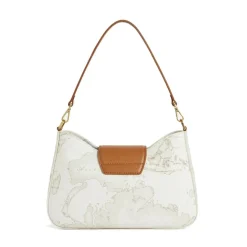 Hobo Bag con Tracolla 1A Classe Alviero Martini linea Gold Touch Geo White LC05