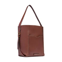 Hobo Bag Donna THE BRIDGE linea Gemma in Pelle Marrone