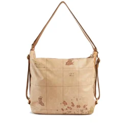 Hobo Bag Doppia Portabilità 1A Classe Alviero Martini linea Geo Soft colore Geo Classic S015