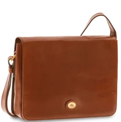 Messenger Uomo THE BRIDGE in Pelle Marrone linea Story
