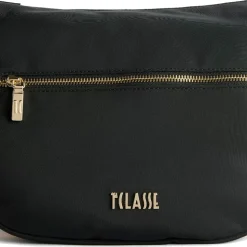 Mezzaluna Grande a Tracolla 1A Classe Alviero Martini linea Nylon Eco Vibe Nero LB84