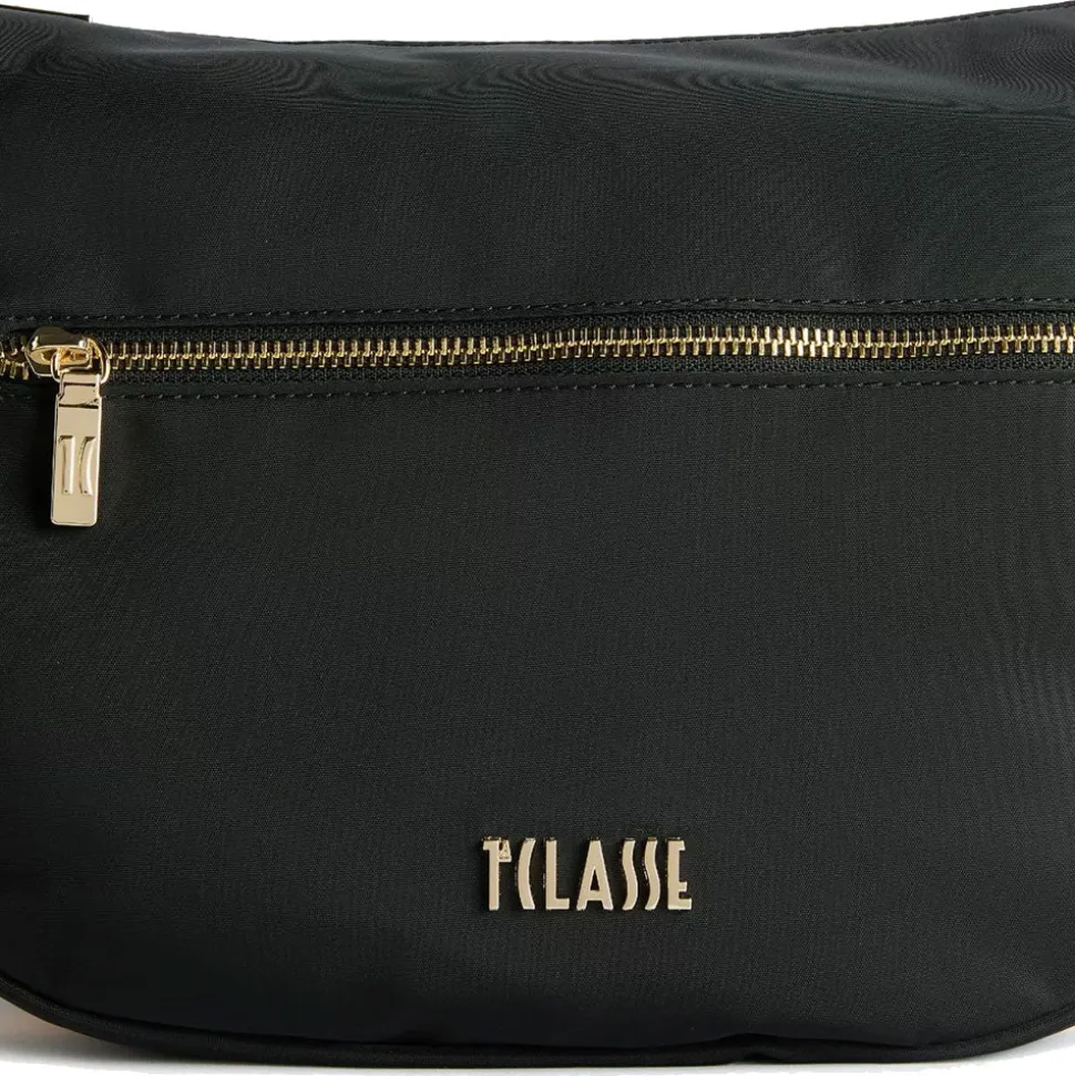 Mezzaluna Grande a Tracolla 1A Classe Alviero Martini linea Nylon Eco Vibe Nero LB84