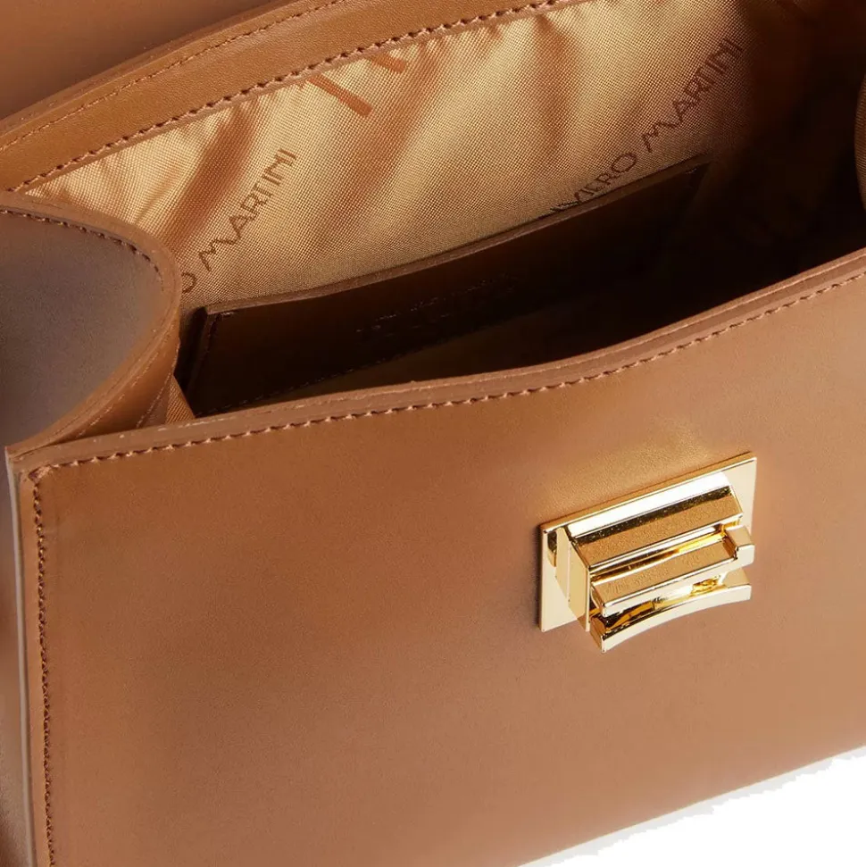 Mini Tote 1A Classe Alviero Martini linea Elegance Coast in Pelle Cuoio LC07