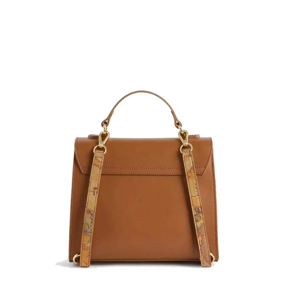 Mini Tote 1A Classe Alviero Martini linea Elegance Coast in Pelle Cuoio LC07